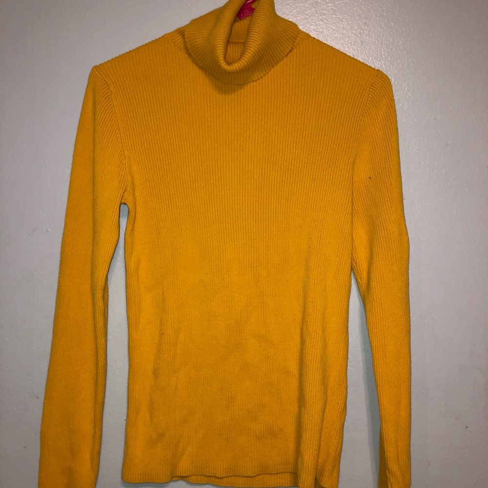 Woman’s turtle neck sweater